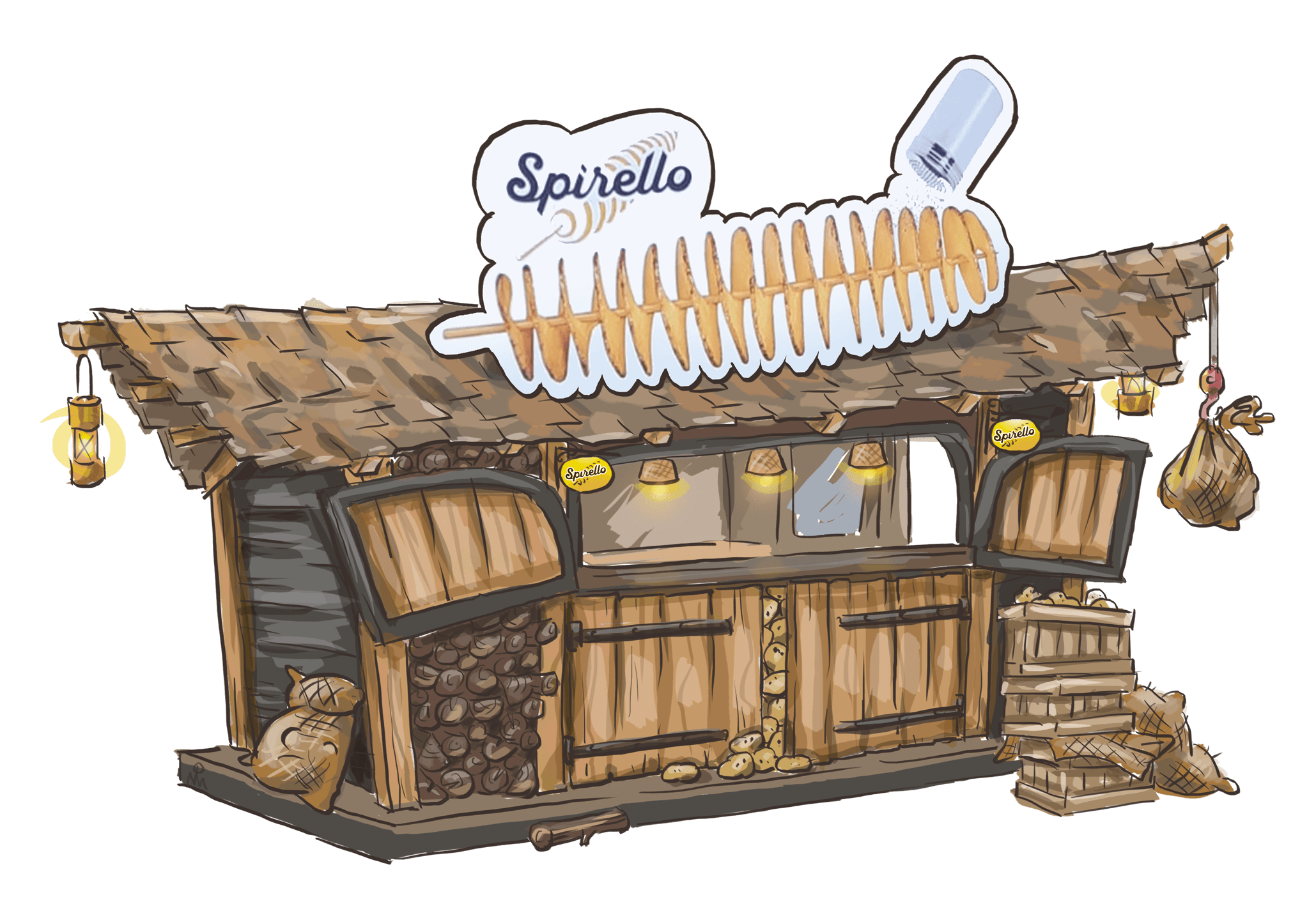 Spirello Nostalgisch Foodcottage